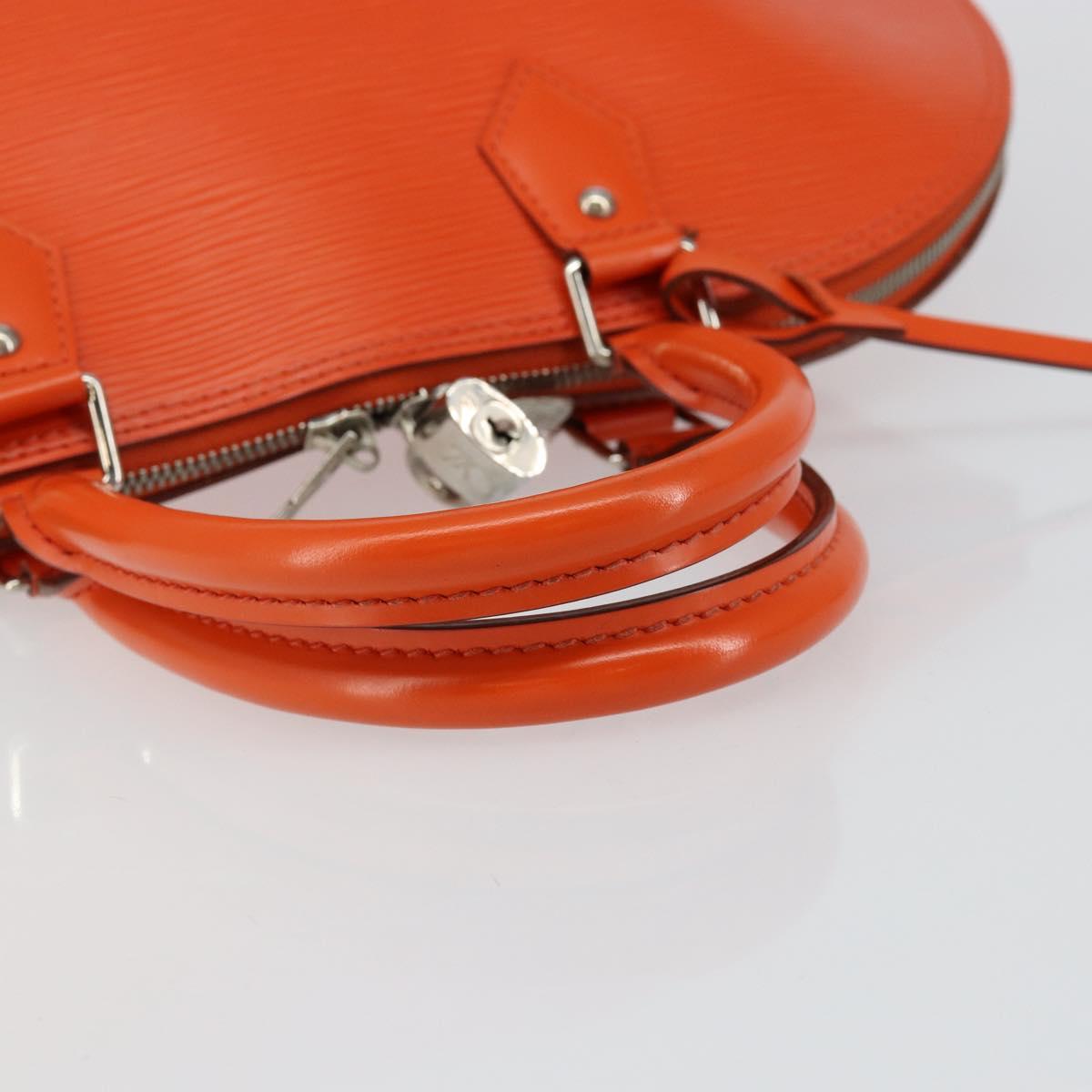 LOUIS VUITTON Epi Alma GM Hand Bag Orange Pimon M40633 LV Auth 145834