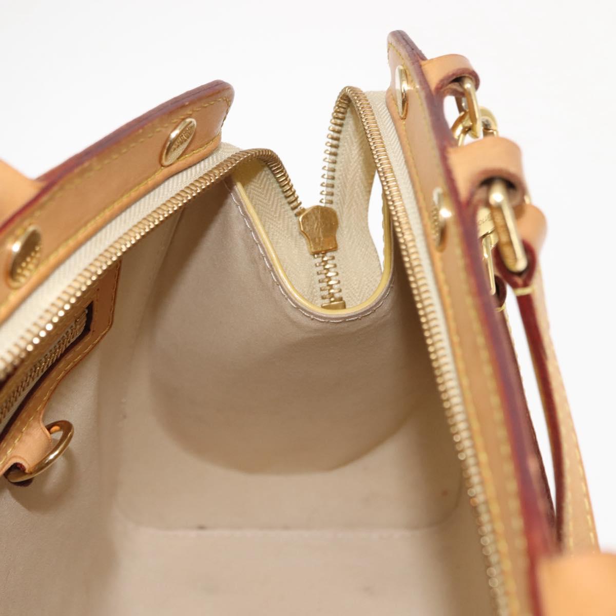 LOUIS VUITTON Monogram Vernis Blair MM Bag 2way Citrin M90108 LV Auth 145836