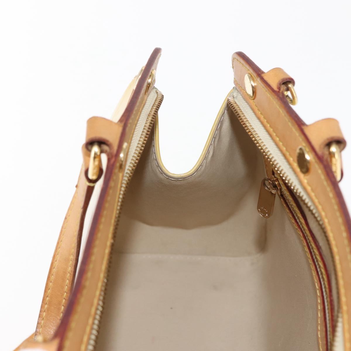 LOUIS VUITTON Monogram Vernis Blair MM Bag 2way Citrin M90108 LV Auth 145836