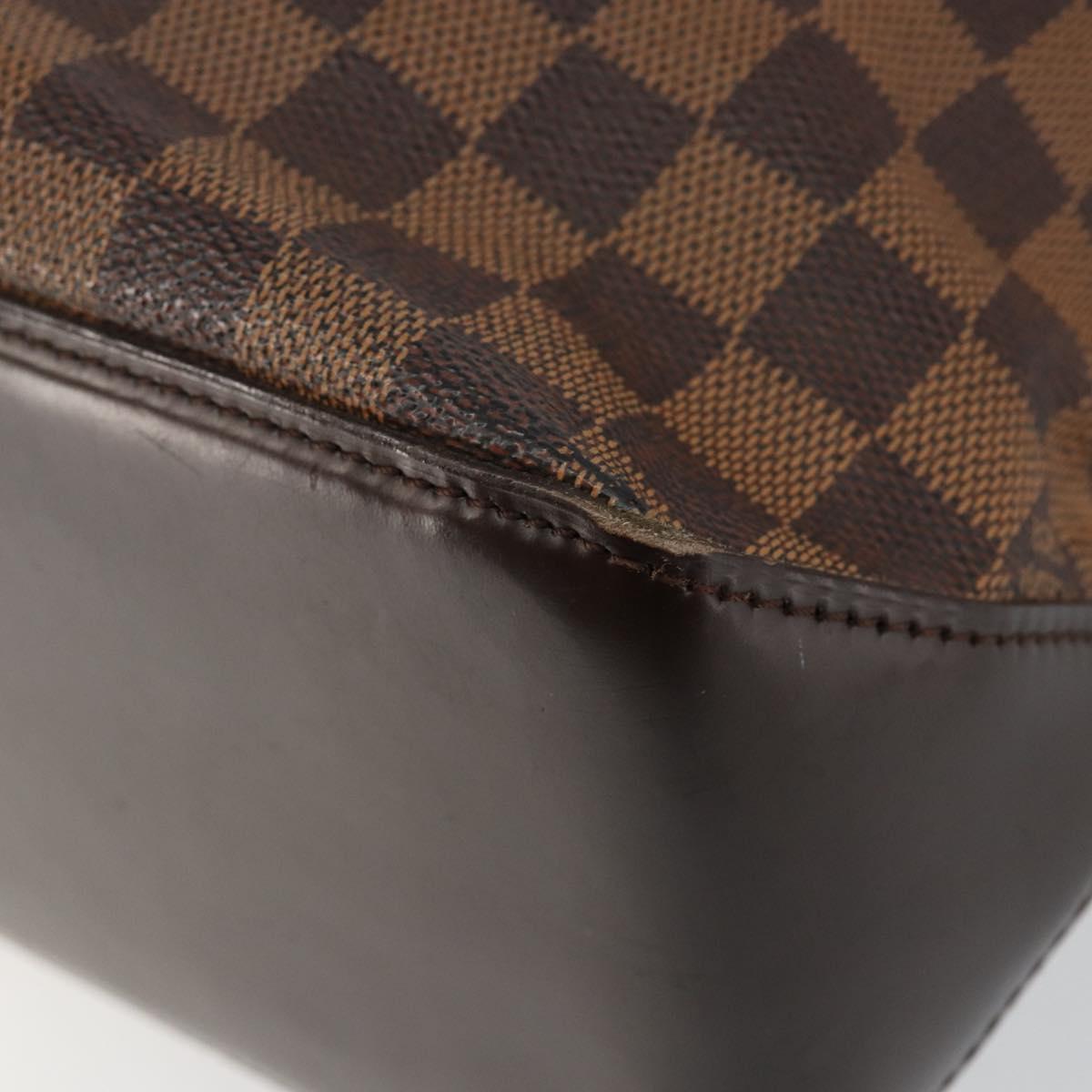 LOUIS VUITTON Damier Ebene Cabas Piano Tote Bag M51148 LV Auth 145837
