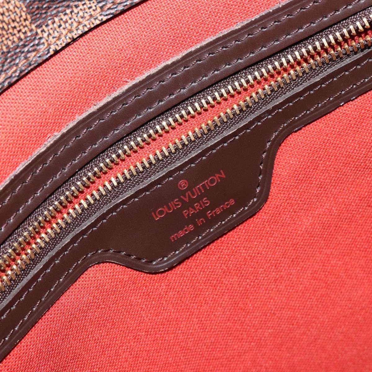 LOUIS VUITTON Damier Ebene Cabas Piano Tote Bag M51148 LV Auth 145837