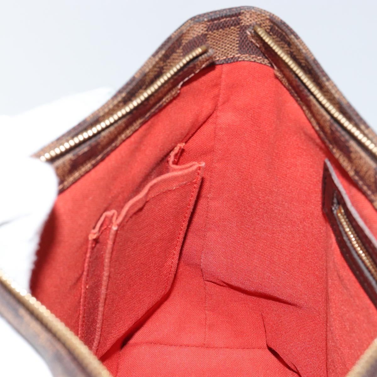 LOUIS VUITTON Damier Ebene Cabas Piano Tote Bag M51148 LV Auth 145837