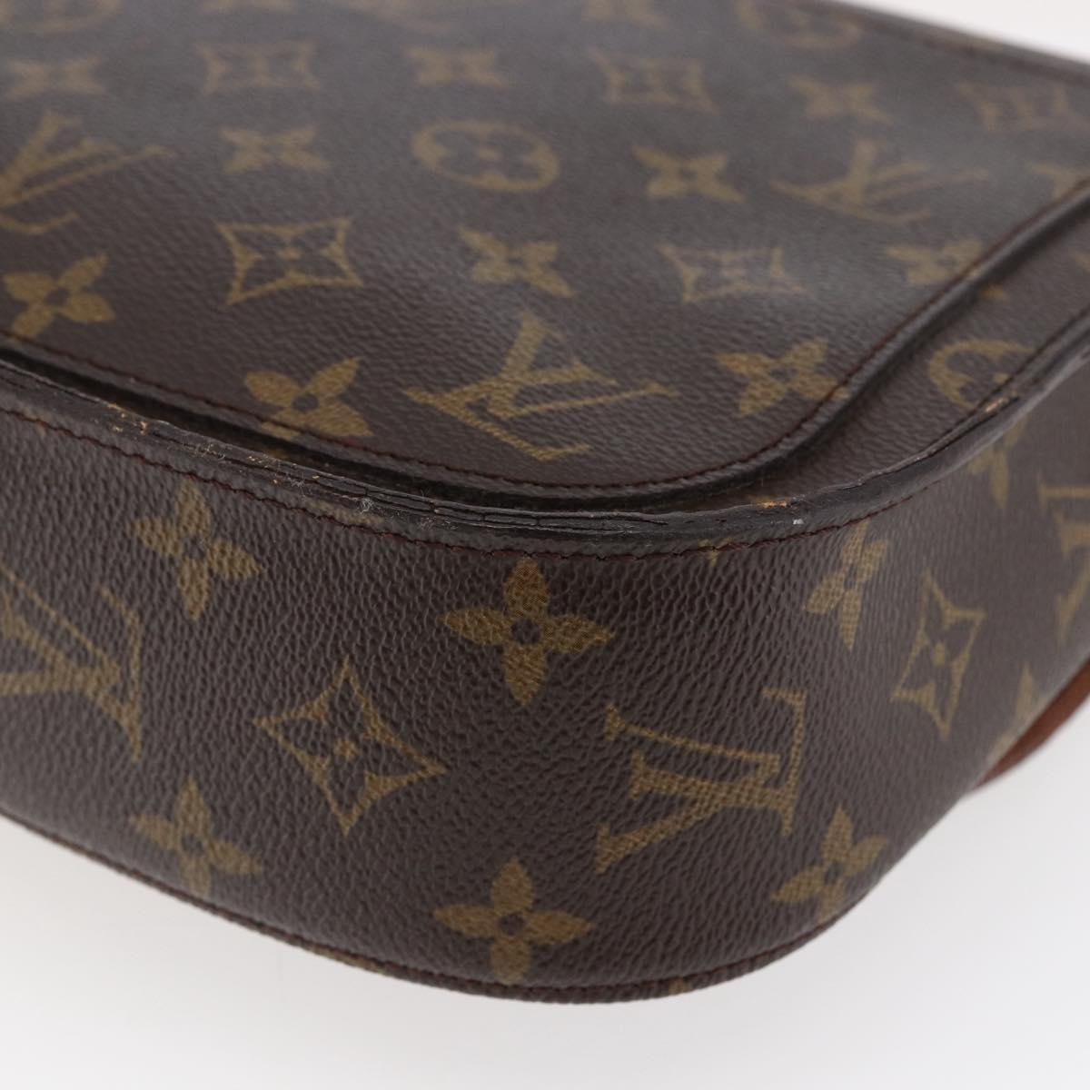 LOUIS VUITTON Monogram Monogram Saint Cloud GM Shoulder Bag M51242 Auth 145838