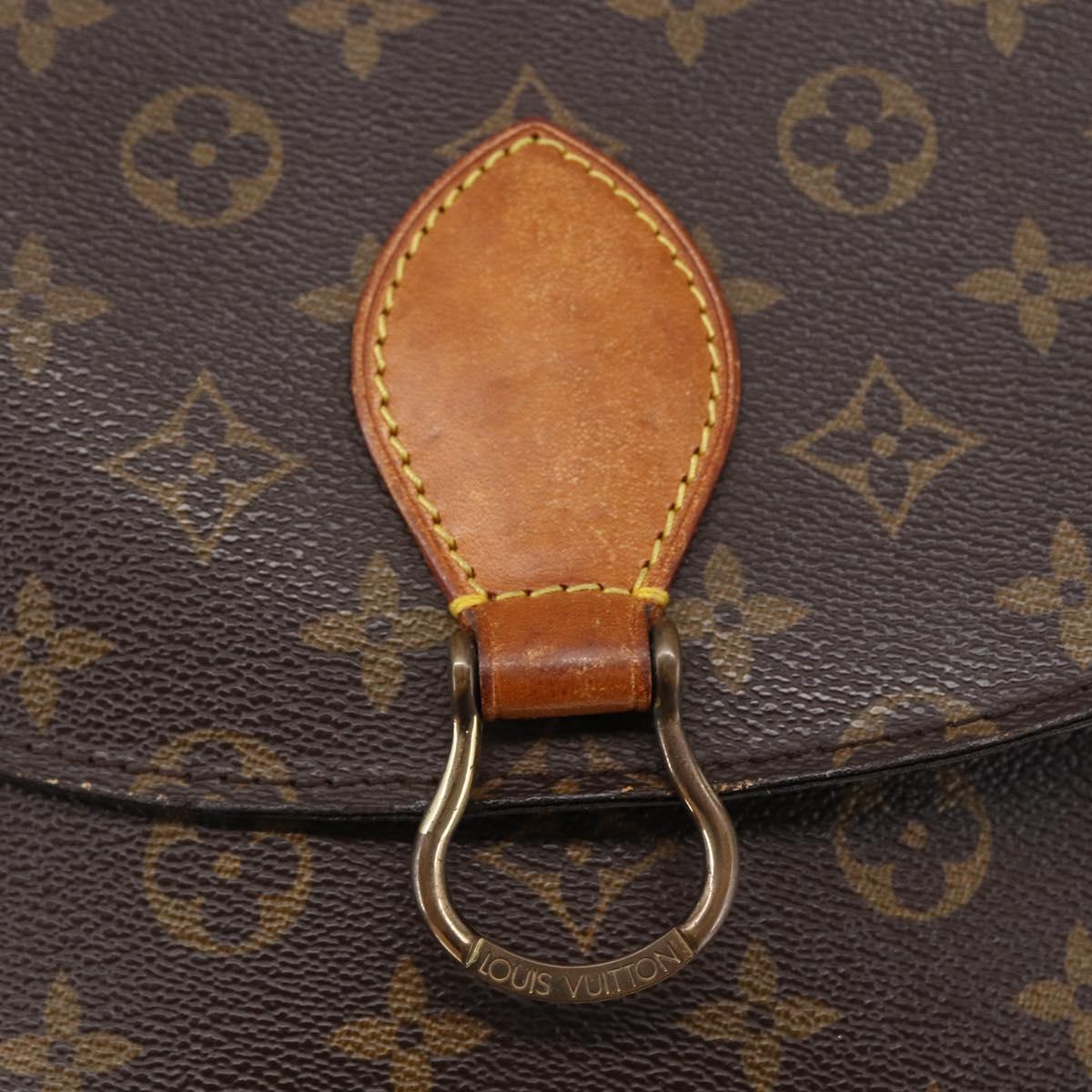 LOUIS VUITTON Monogram Monogram Saint Cloud GM Shoulder Bag M51242 Auth 145838