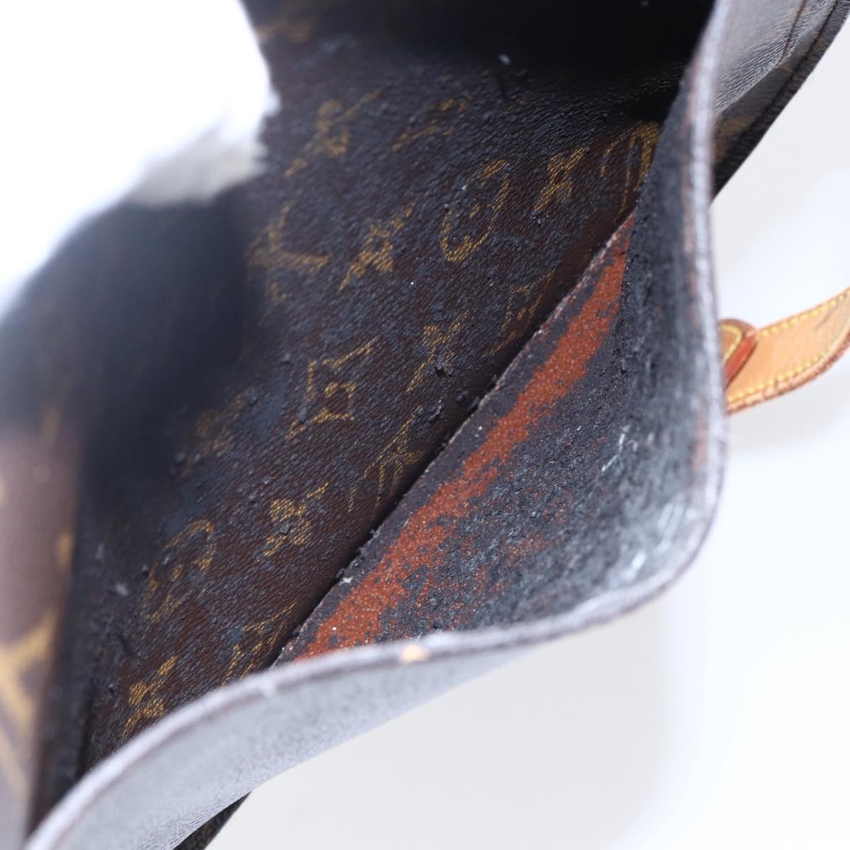 LOUIS VUITTON Monogram Monogram Saint Cloud GM Shoulder Bag M51242 Auth 145838