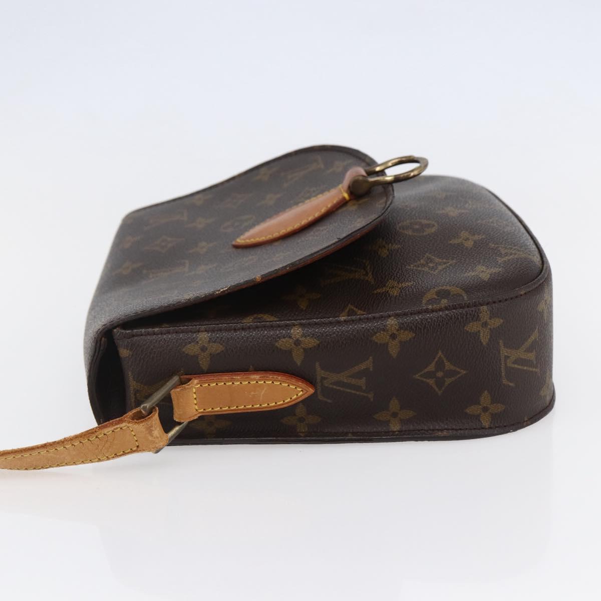 LOUIS VUITTON Monogram Monogram Saint Cloud GM Shoulder Bag M51242 Auth 145838