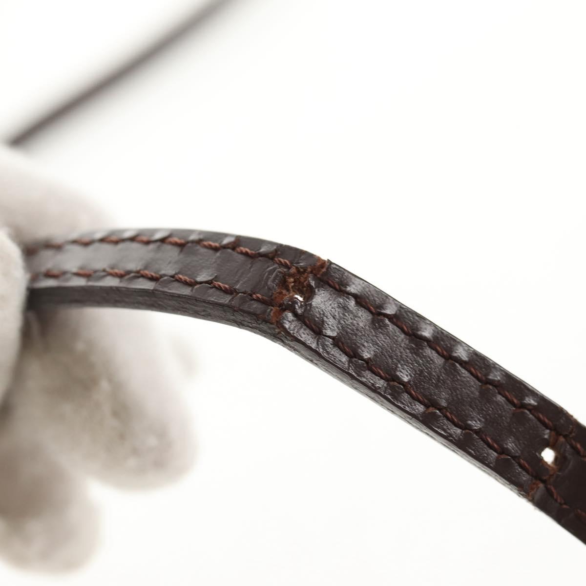 LOUIS VUITTON Damier Ebene Pochette Ipanema Shoulder Bag N51296 LV Auth 145851V