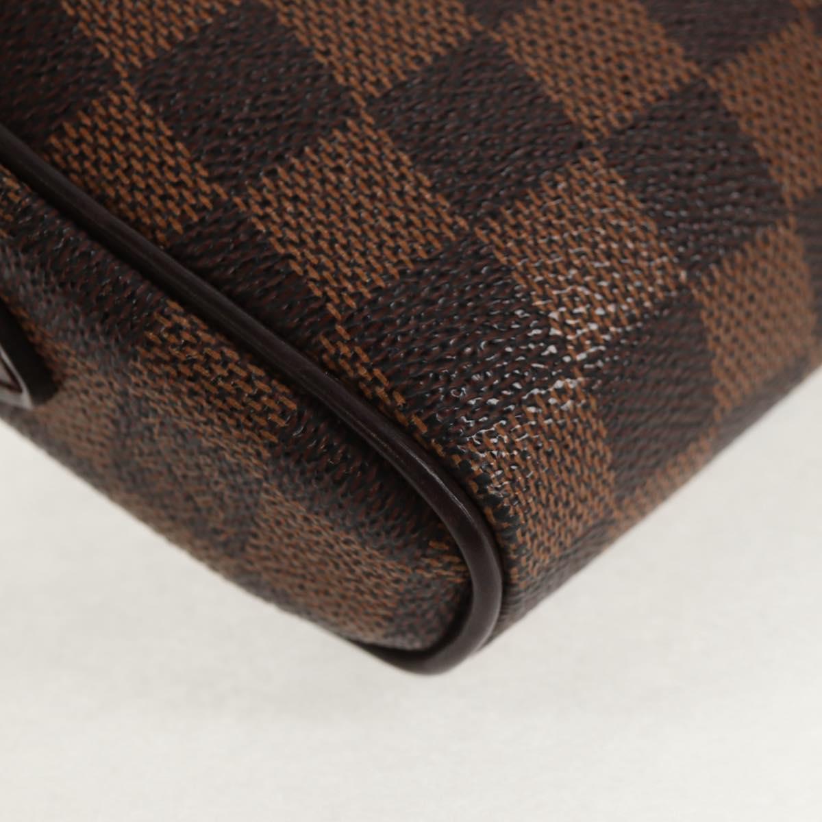 LOUIS VUITTON Damier Ebene Pochette Ipanema Shoulder Bag N51296 LV Auth 145851V