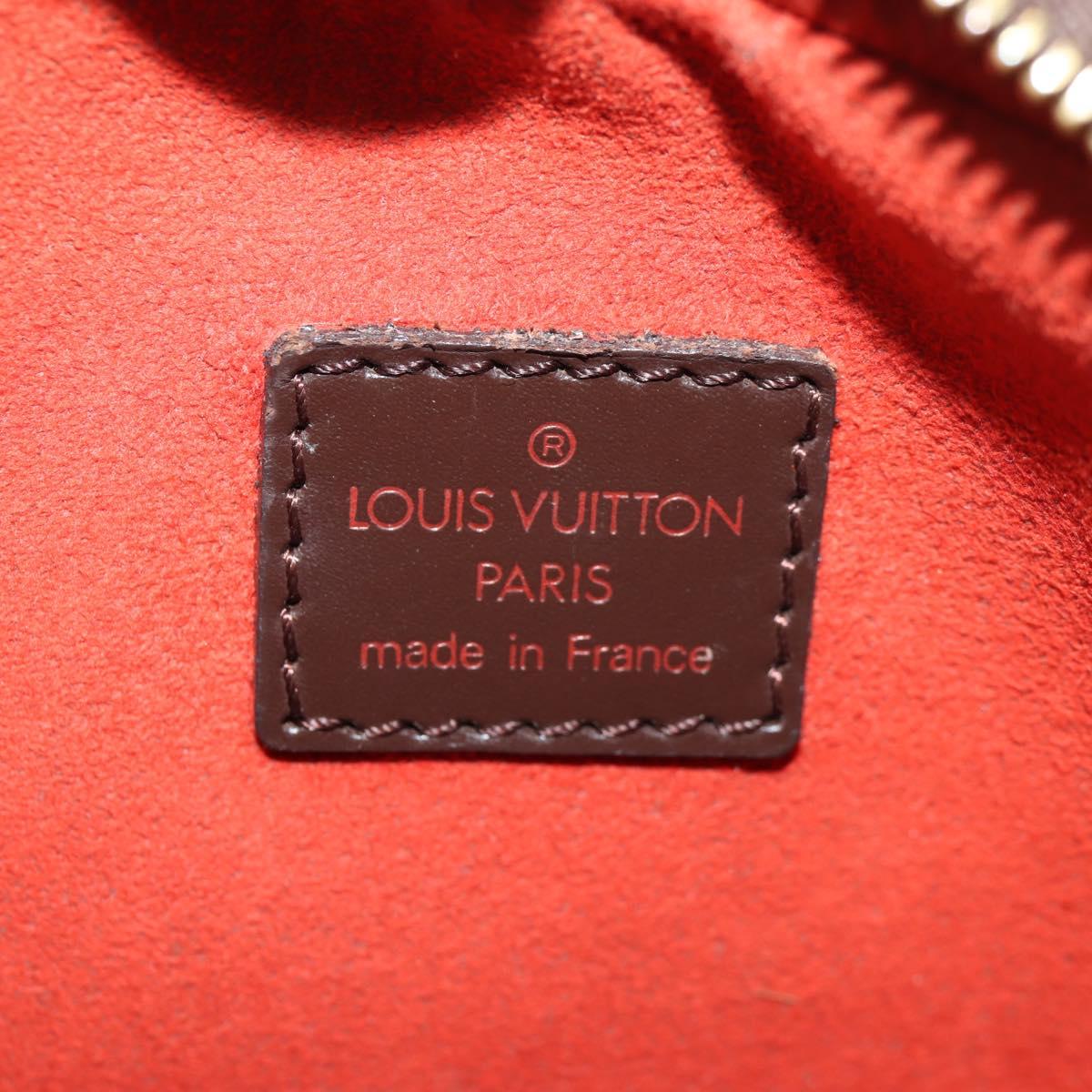 LOUIS VUITTON Damier Ebene Pochette Ipanema Shoulder Bag N51296 LV Auth 145851V