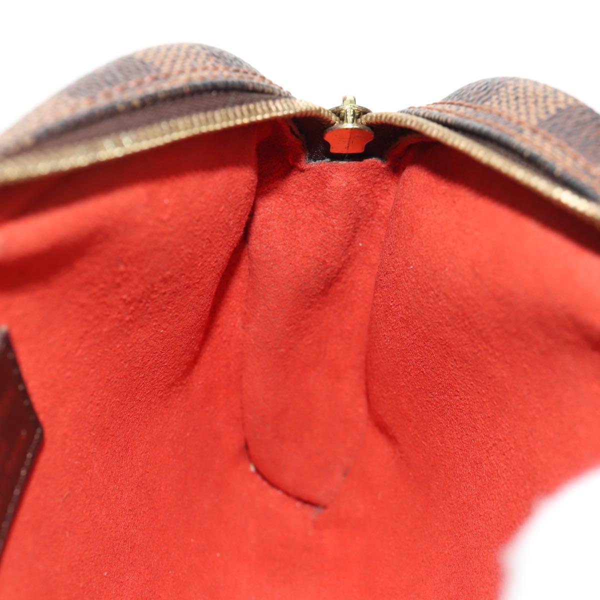 LOUIS VUITTON Damier Ebene Pochette Ipanema Shoulder Bag N51296 LV Auth 145851V