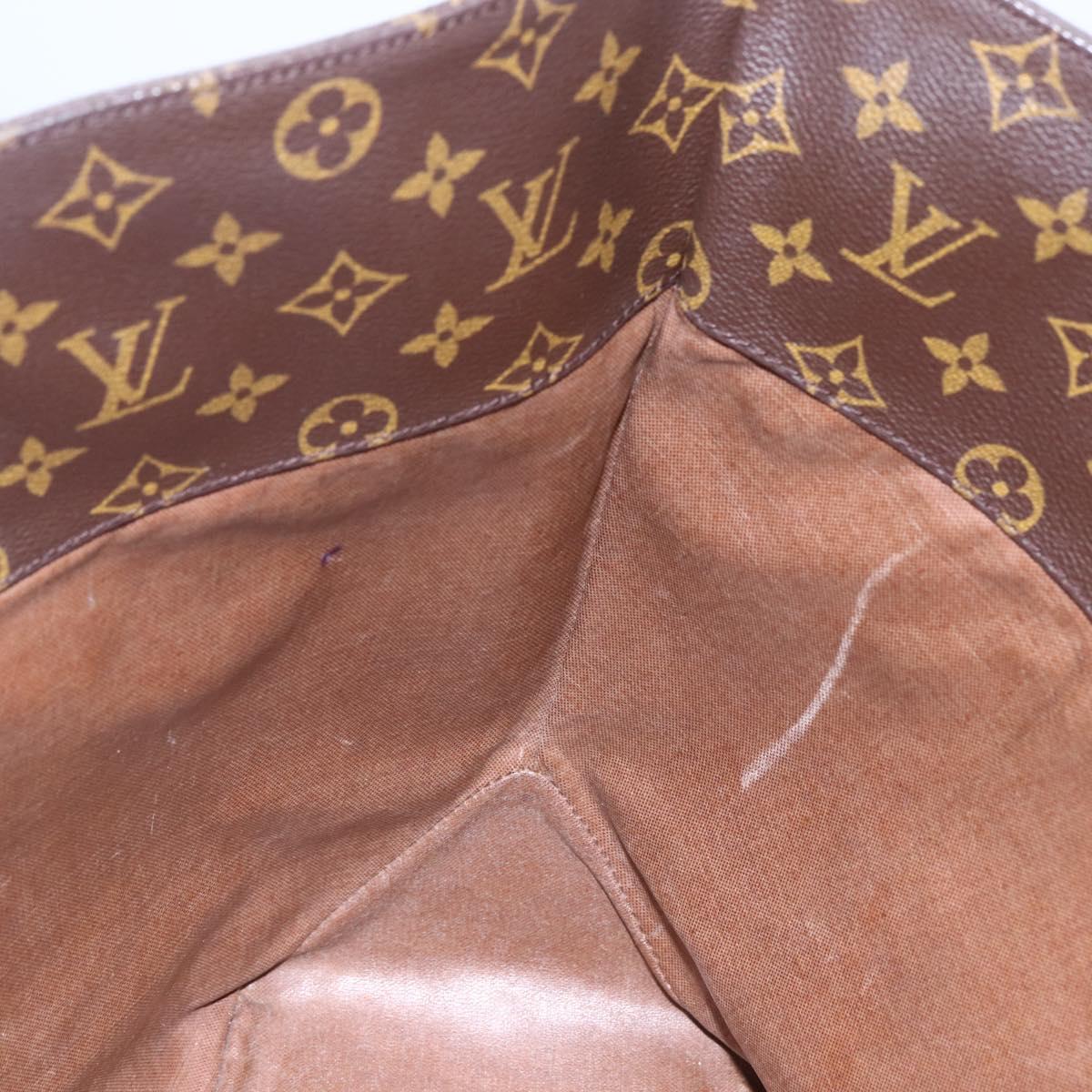 LOUIS VUITTON Monogram Sac Shopping Tote Bag M51108 LV Auth 145852