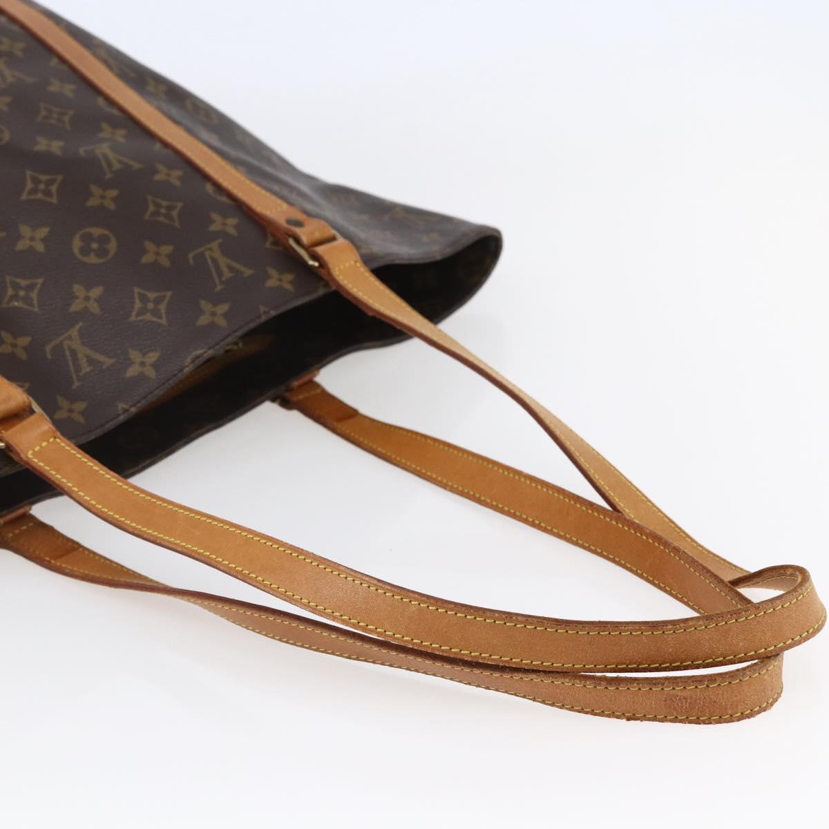 LOUIS VUITTON Monogram Sac Shopping Tote Bag M51108 LV Auth 145852