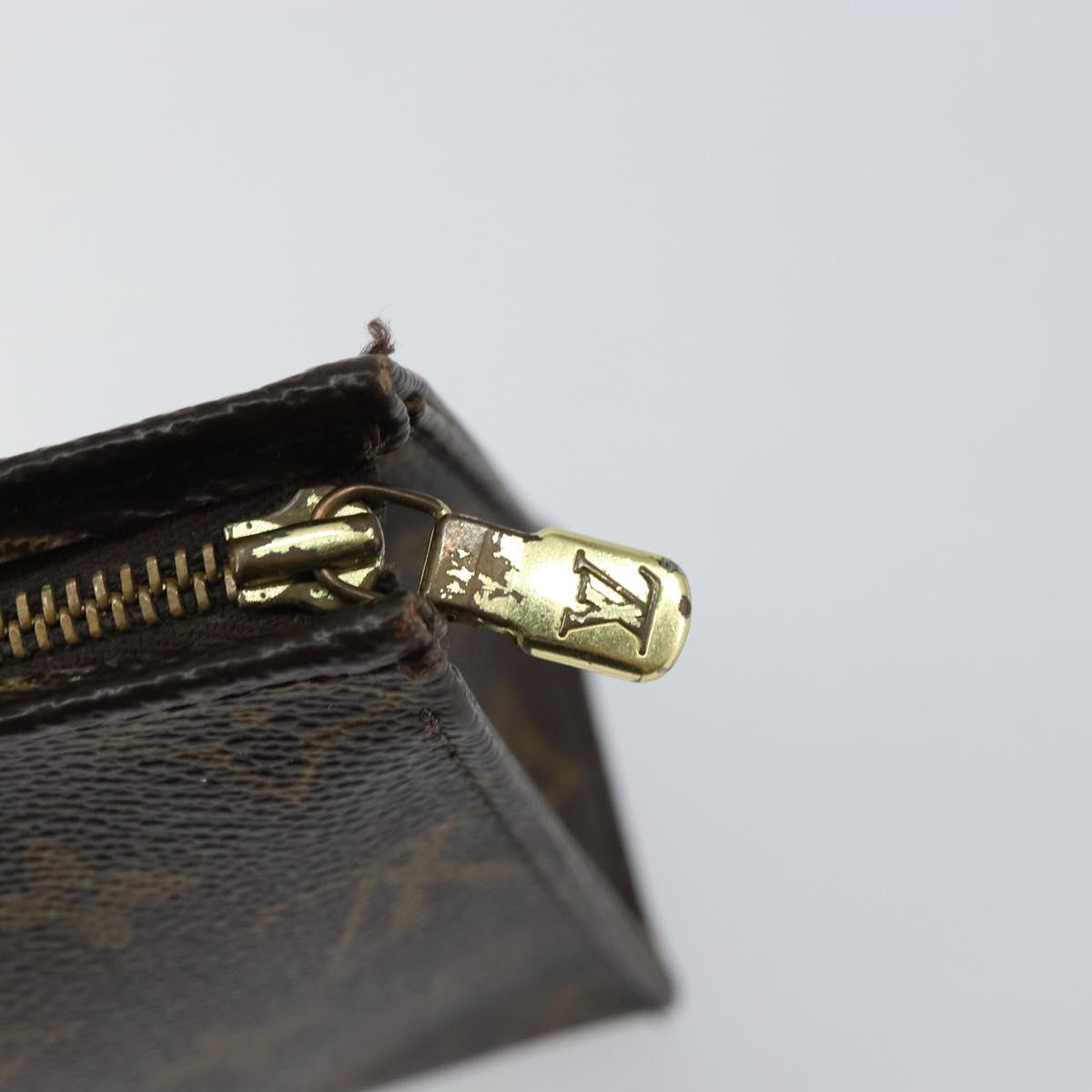 LOUIS VUITTON Monogram Posh Toilette 19 Pouch M47544 LV Auth 145854