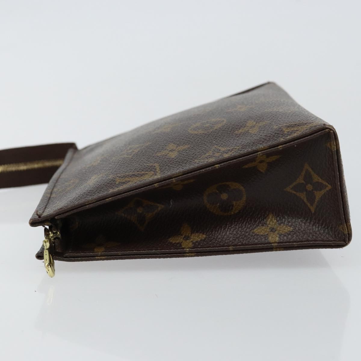 LOUIS VUITTON Monogram Posh Toilette 19 Pouch M47544 LV Auth 145854