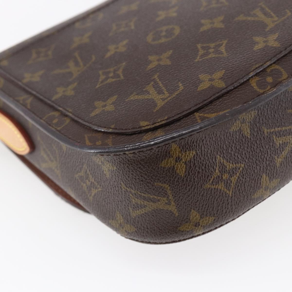 LOUIS VUITTON Monogram Monogram Saint Cloud GM Bag M51242 LV Auth 145855