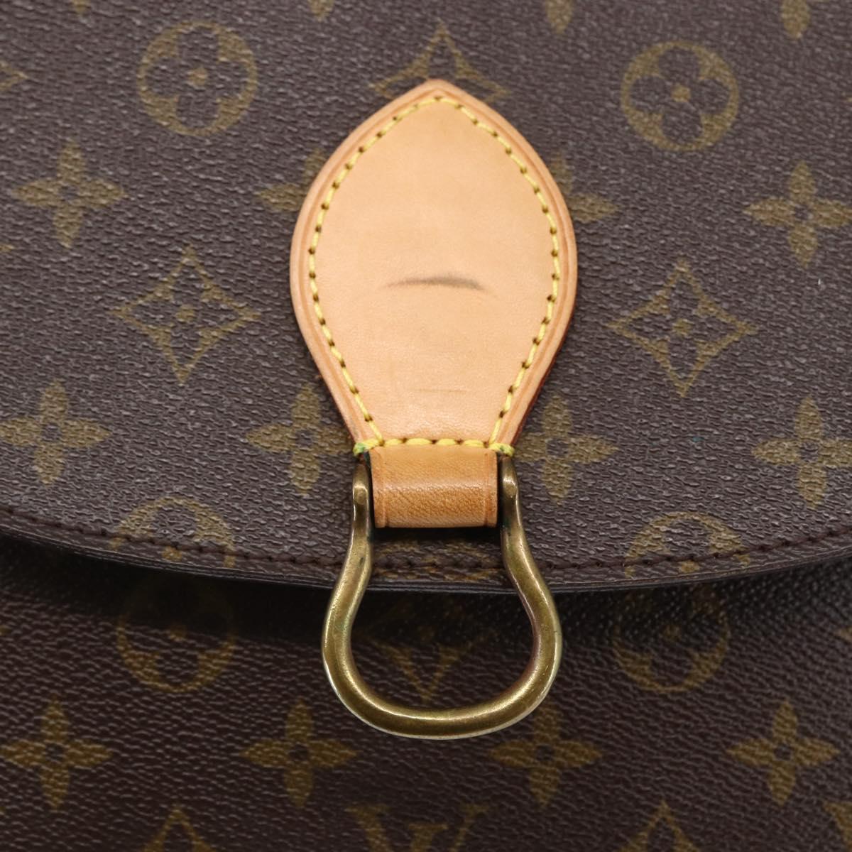 LOUIS VUITTON Monogram Monogram Saint Cloud GM Bag M51242 LV Auth 145855
