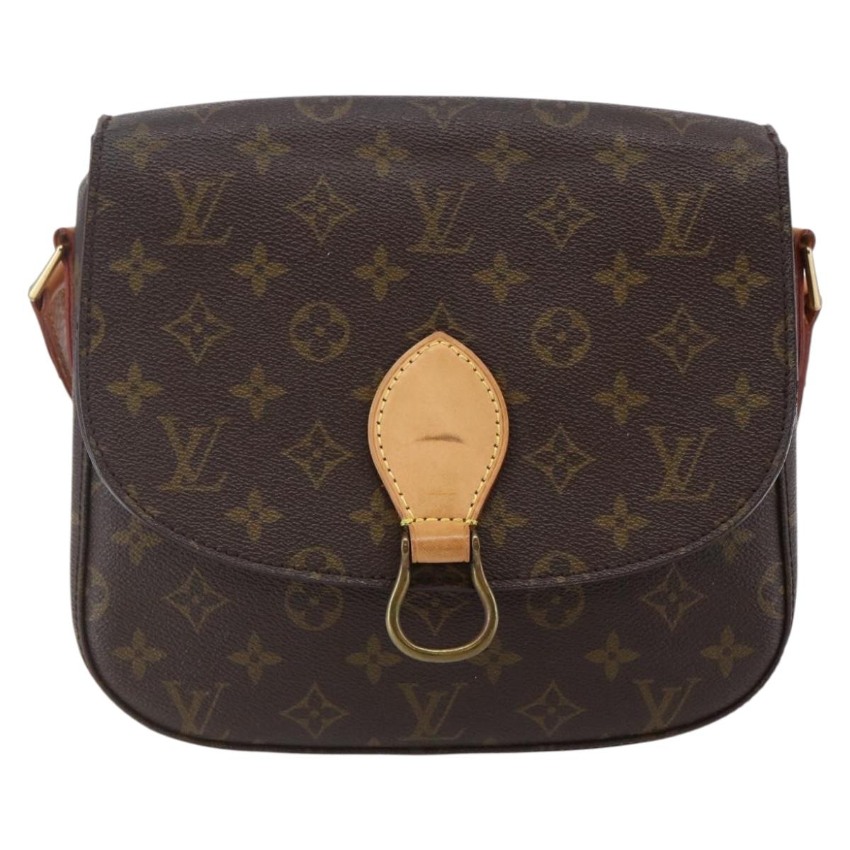 LOUIS VUITTON Monogram Monogram Saint Cloud GM Bag M51242 LV Auth 145855