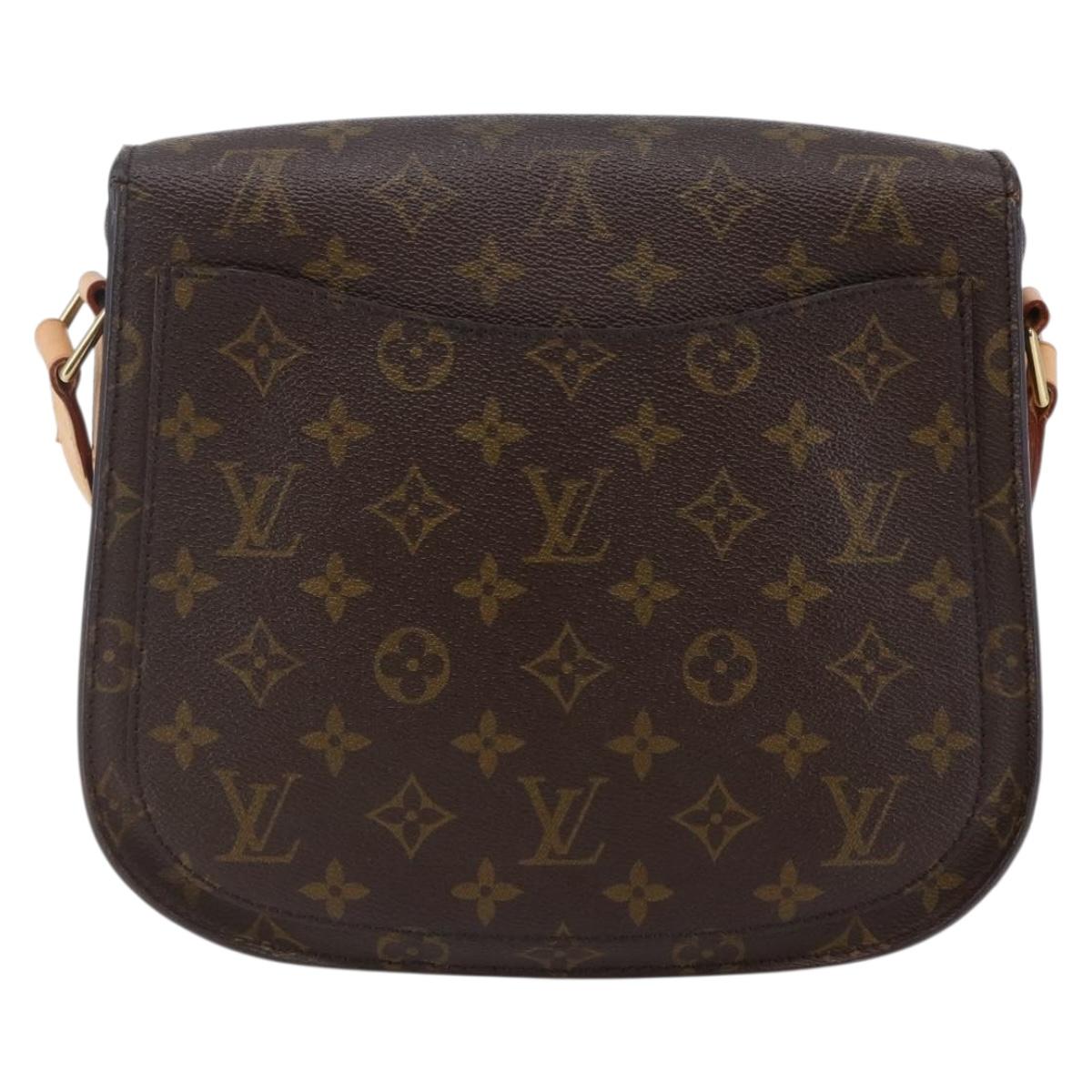 LOUIS VUITTON Monogram Monogram Saint Cloud GM Bag M51242 LV Auth 145855