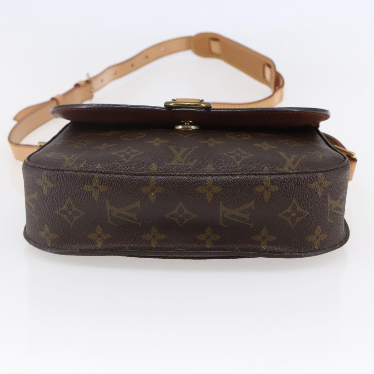 LOUIS VUITTON Monogram Monogram Saint Cloud GM Bag M51242 LV Auth 145855