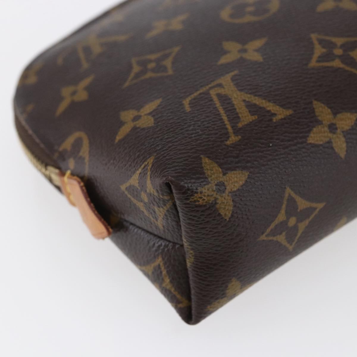 LOUIS VUITTON Monogram Pochette Cosmetic GM Cosmetic Pouch M47353 LV Auth 145857