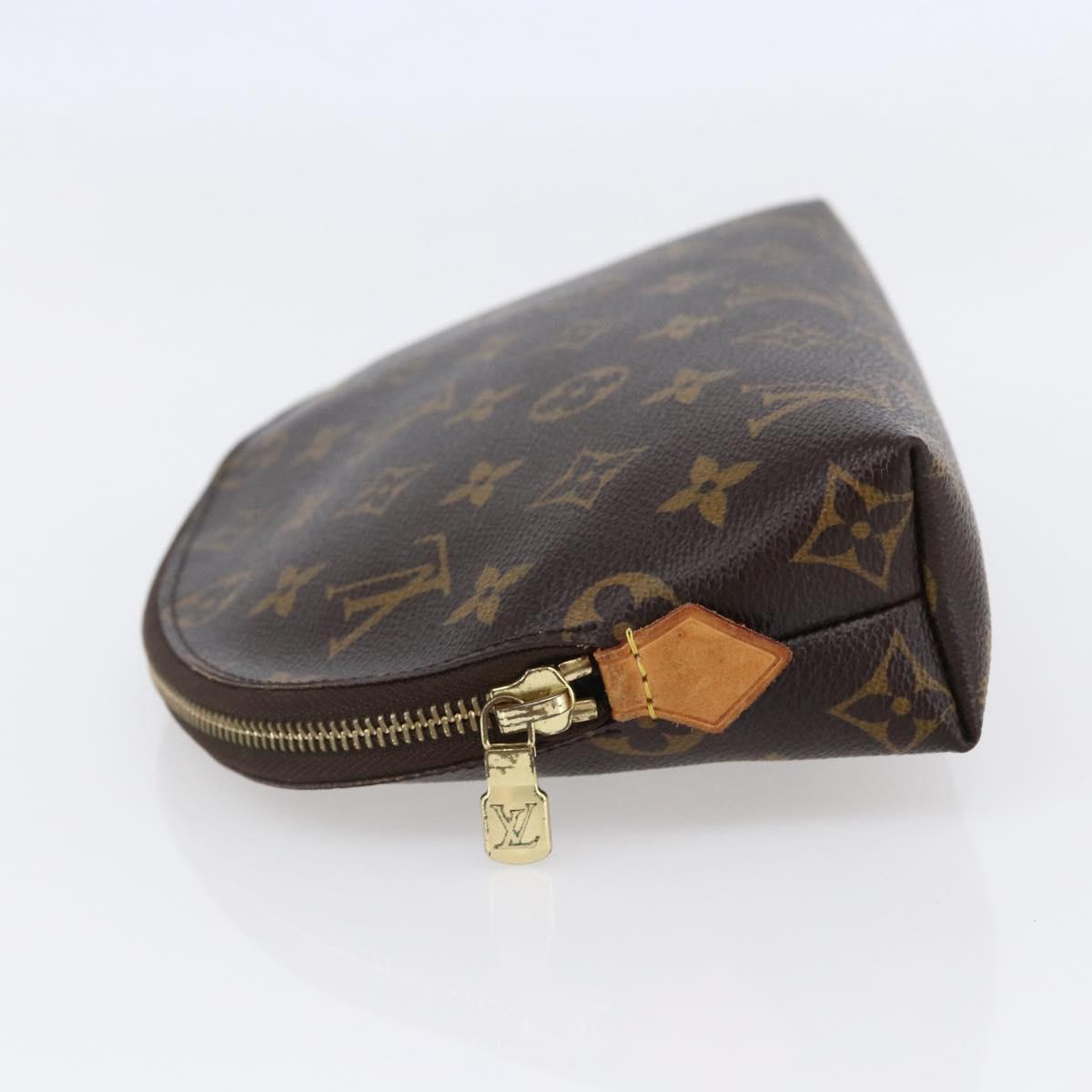 LOUIS VUITTON Monogram Pochette Cosmetic GM Cosmetic Pouch M47353 LV Auth 145857