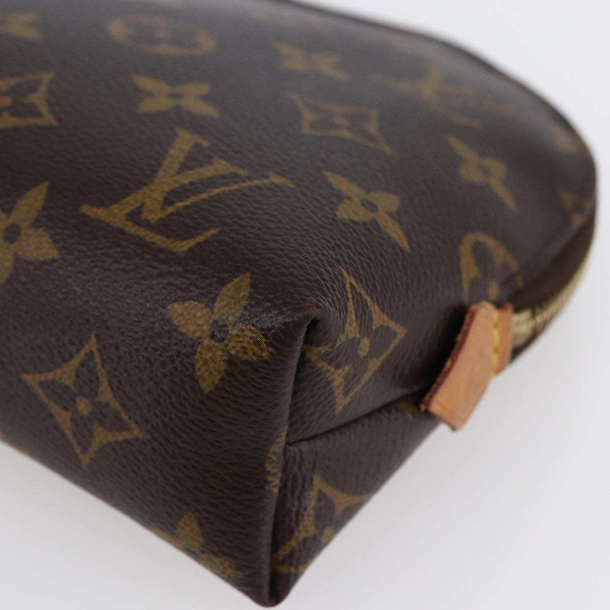 LOUIS VUITTON Monogram Pochette Cosmetic GM Cosmetic Pouch M47353 LV Auth 145857