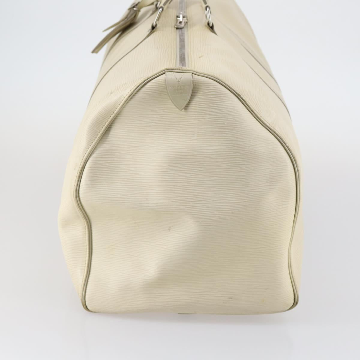 LOUIS VUITTON Epi Keepall 55 Boston Bag Yvoire LV Auth 145860