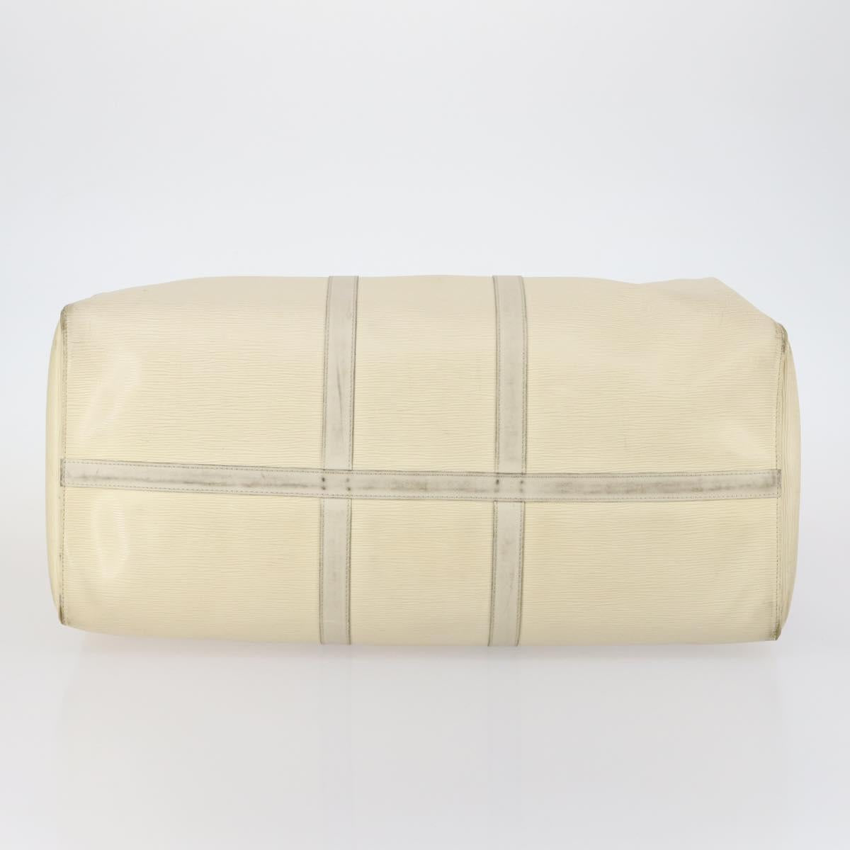 LOUIS VUITTON Epi Keepall 55 Boston Bag Yvoire LV Auth 145860