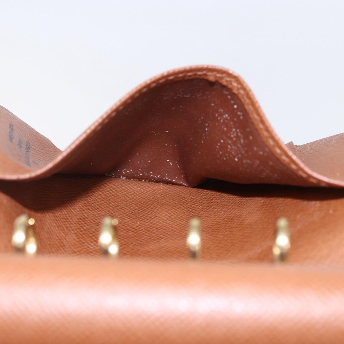 LOUIS VUITTON Monogram Agenda PM Day Planner Cover R20005 LV Auth 145866