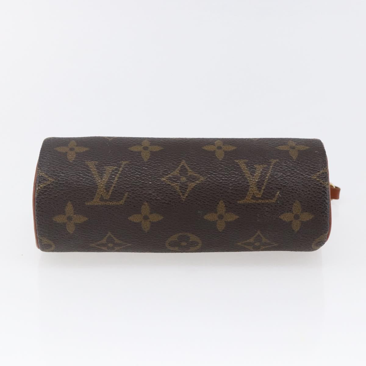 LOUIS VUITTON Monogram Papillon Pouch LV Auth 145867
