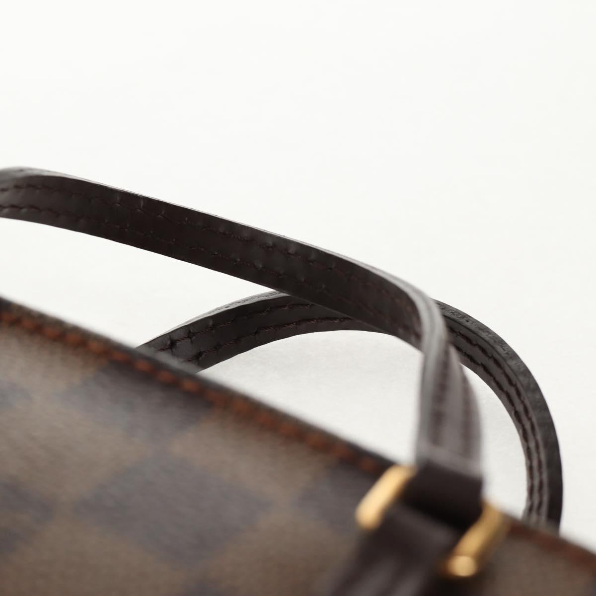 LOUIS VUITTON Damier Ebene Manosque GM Accessory Pouch N51120 LV Auth 145868V