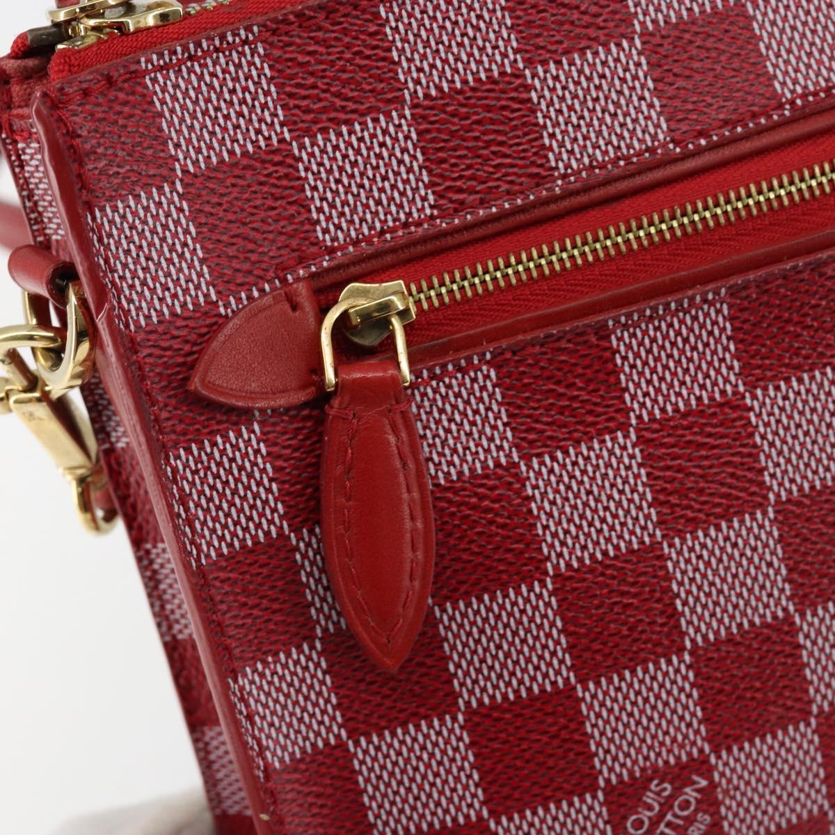 LOUIS VUITTON Damier Color Module Clutch Bag Car Mine N41306 LV Auth 145890