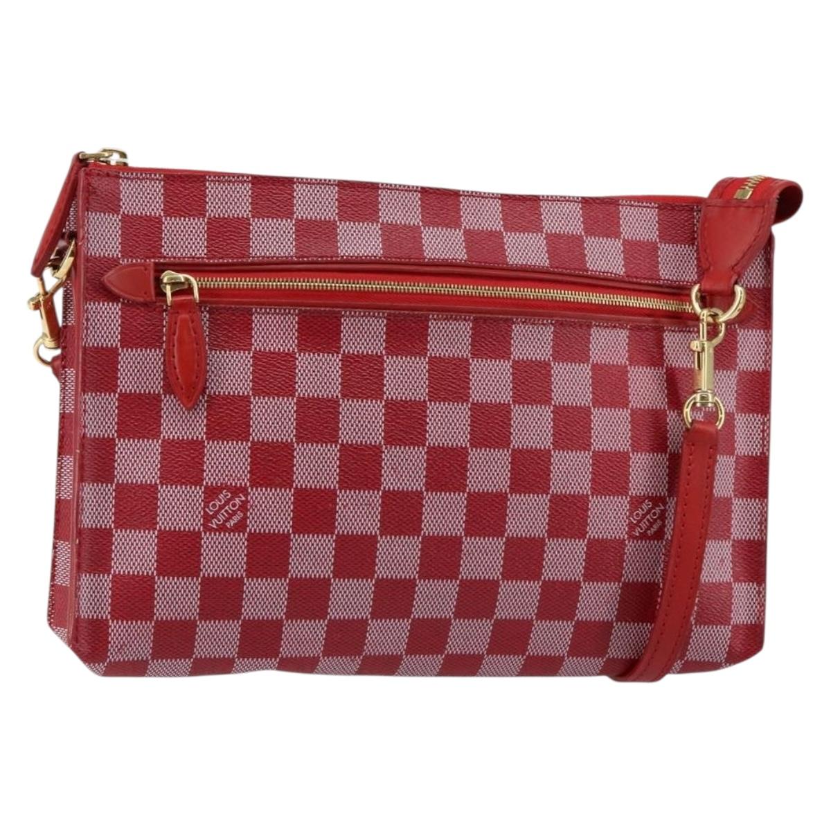 LOUIS VUITTON Damier Color Module Clutch Bag Car Mine N41306 LV Auth 145890