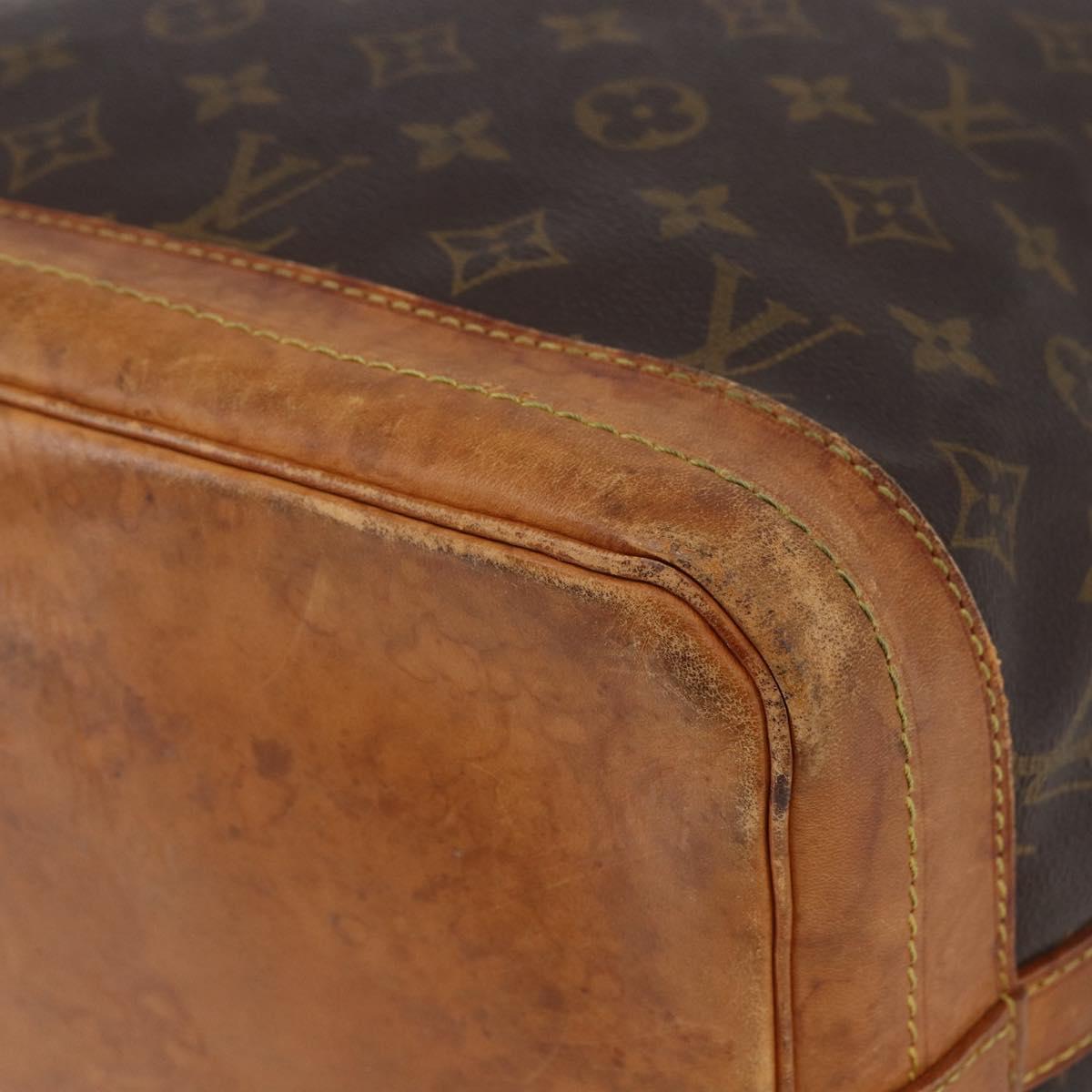 LOUIS VUITTON Monogram Noe Shoulder Bag M42224 LV Auth 145900