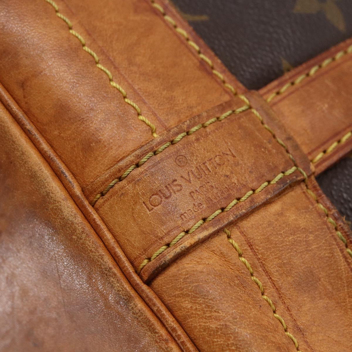 LOUIS VUITTON Monogram Noe Shoulder Bag M42224 LV Auth 145900