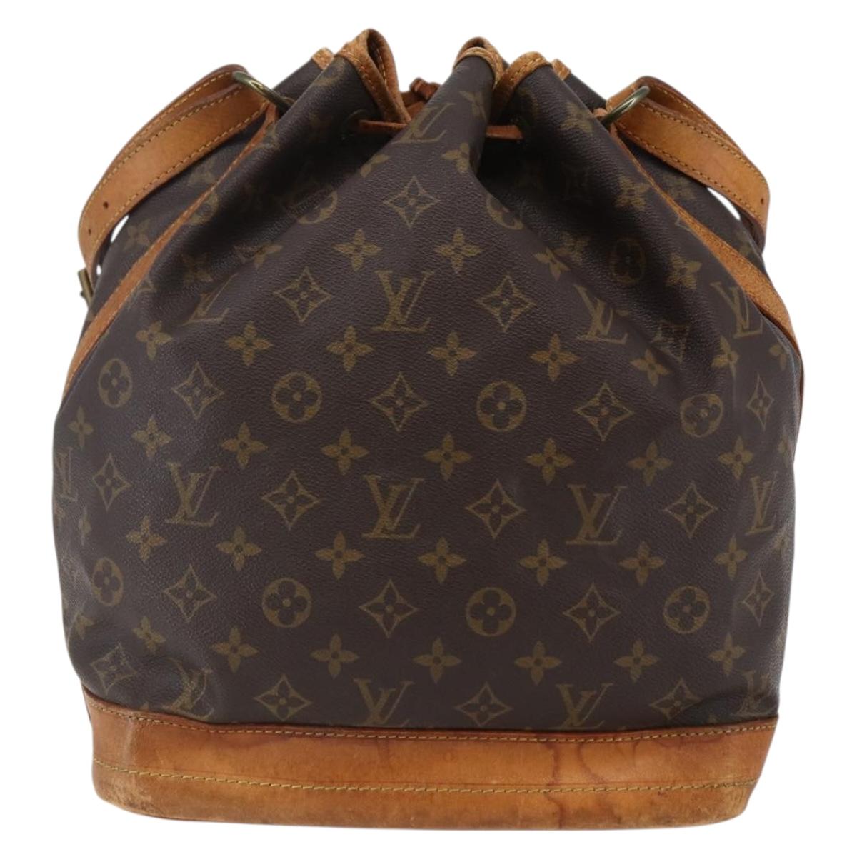 LOUIS VUITTON Monogram Noe Shoulder Bag M42224 LV Auth 145900