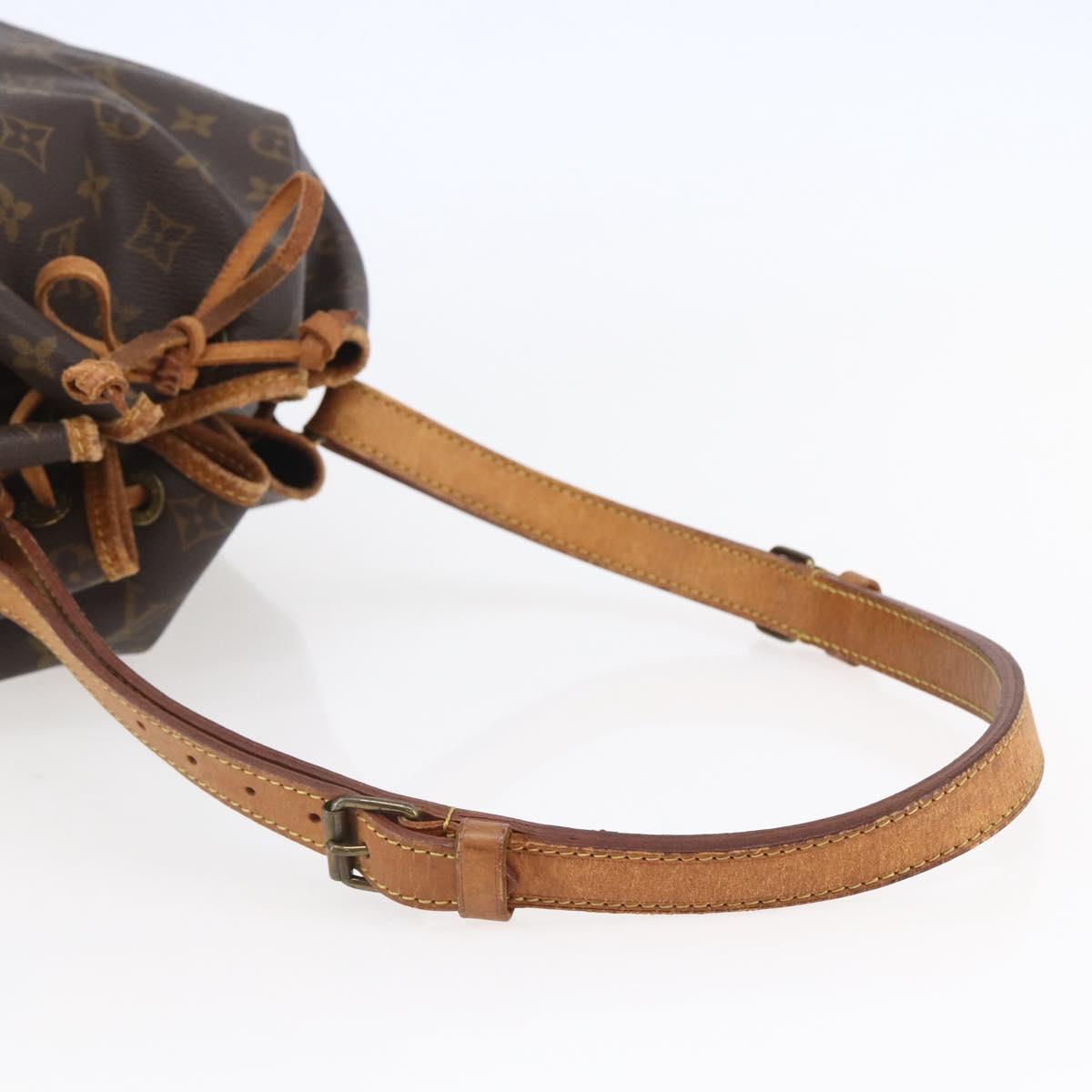 LOUIS VUITTON Monogram Noe Shoulder Bag M42224 LV Auth 145900