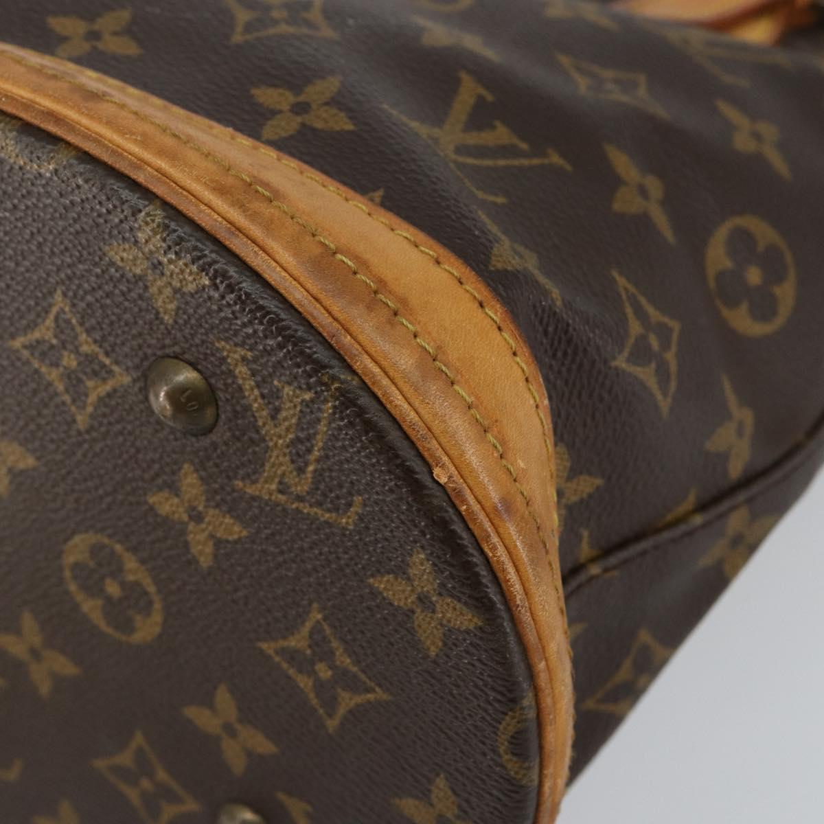 LOUIS VUITTON Monogram Bucket PM Shoulder Bag Vintage M42238 LV Auth 145902