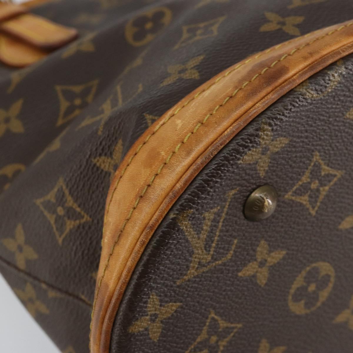 LOUIS VUITTON Monogram Bucket PM Shoulder Bag Vintage M42238 LV Auth 145902