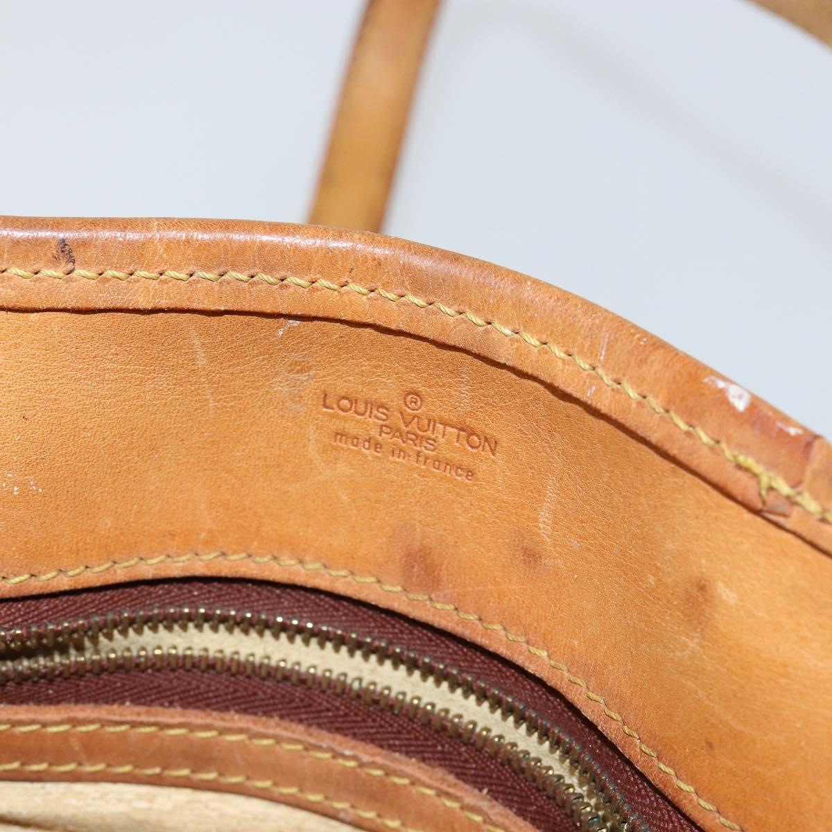 LOUIS VUITTON Monogram Bucket PM Shoulder Bag Vintage M42238 LV Auth 145902