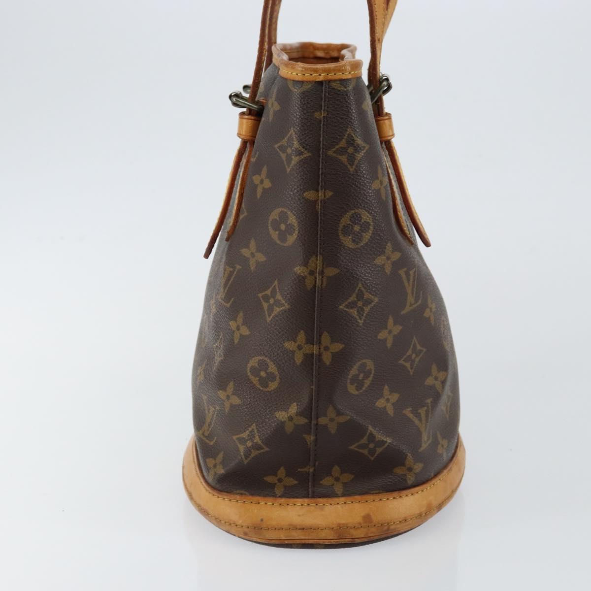 LOUIS VUITTON Monogram Bucket PM Shoulder Bag Vintage M42238 LV Auth 145902