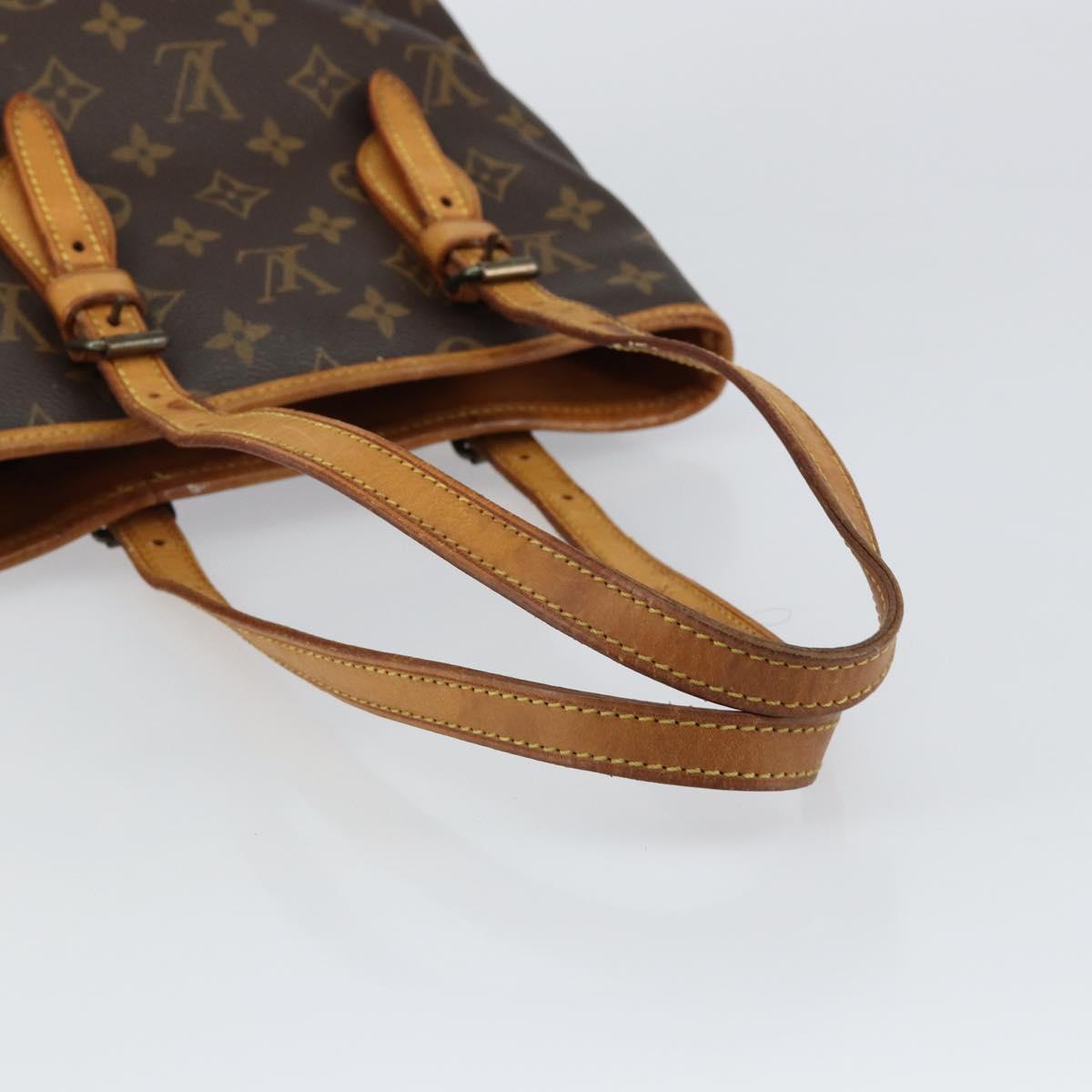 LOUIS VUITTON Monogram Bucket PM Shoulder Bag Vintage M42238 LV Auth 145902