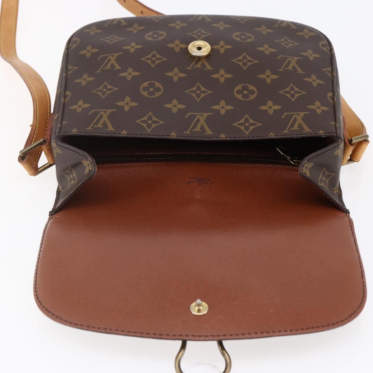 LOUIS VUITTON Monogram Saint Cloud GM Shoulder Bag M51242 LV Auth 145903