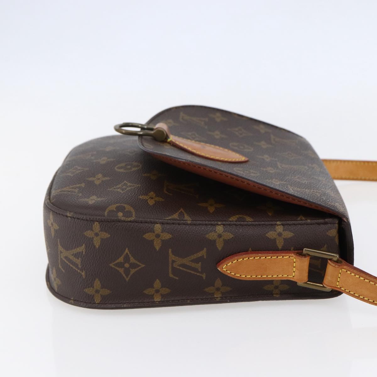 LOUIS VUITTON Monogram Saint Cloud GM Shoulder Bag M51242 LV Auth 145903