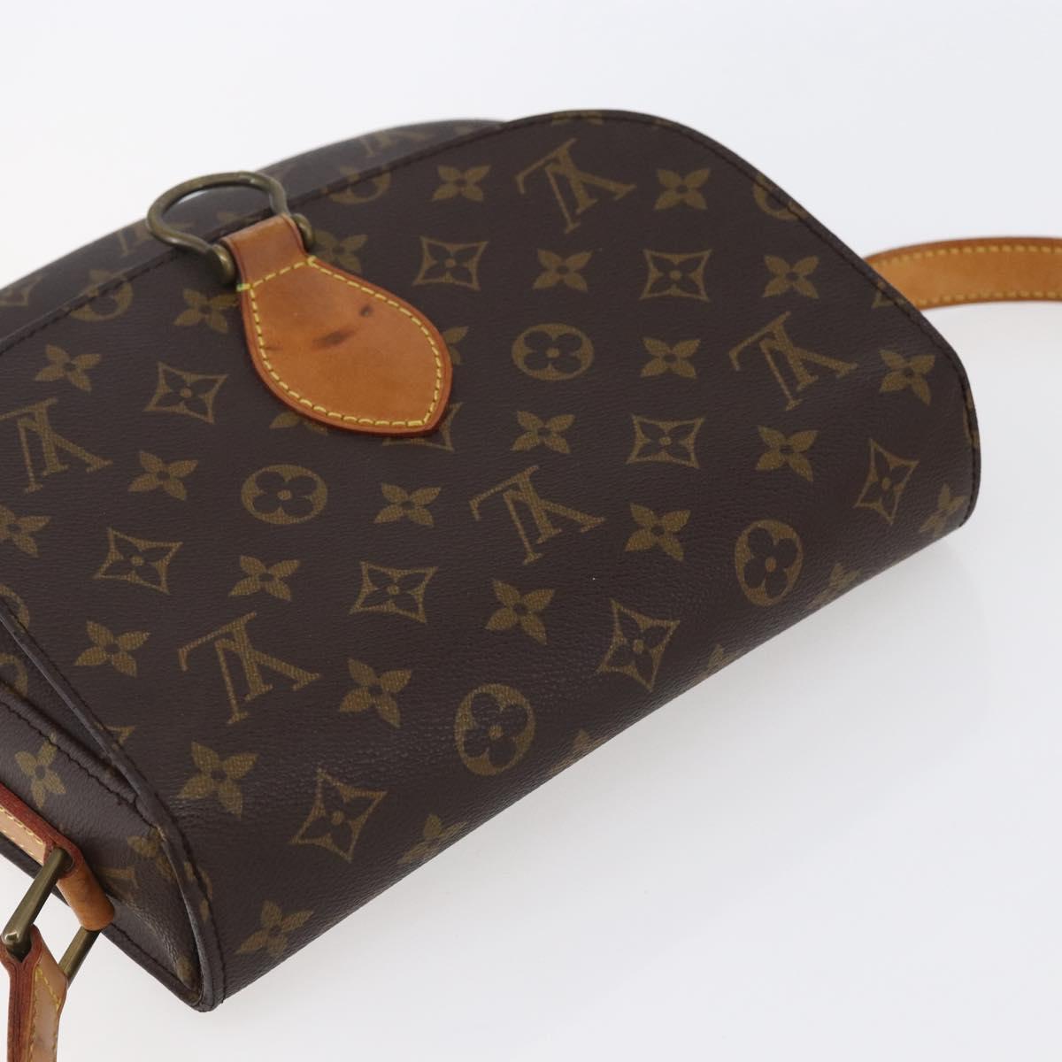 LOUIS VUITTON Monogram Saint Cloud GM Shoulder Bag M51242 LV Auth 145903
