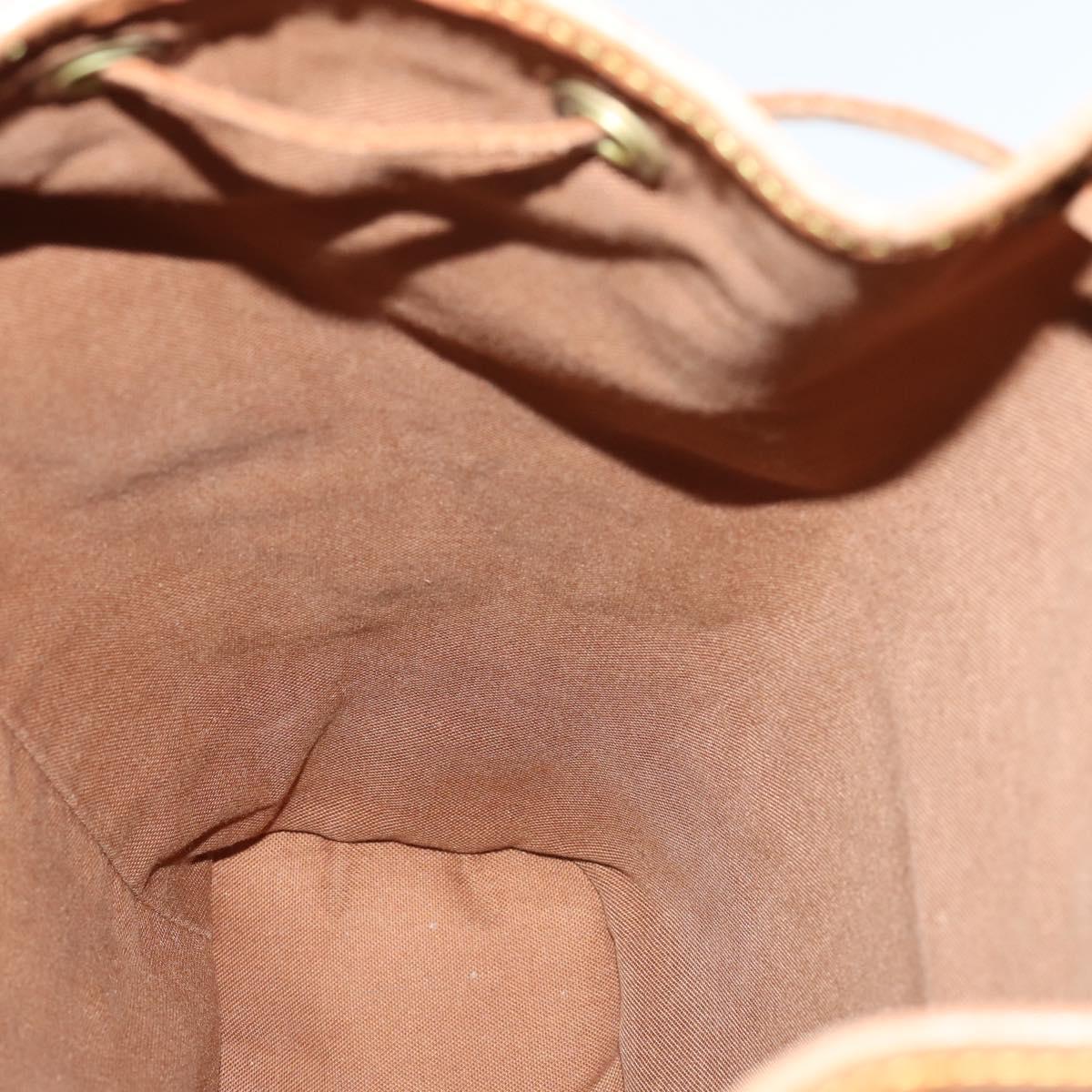 LOUIS VUITTON Monogram Montsouris GM Backpack M51135 LV Auth 145906