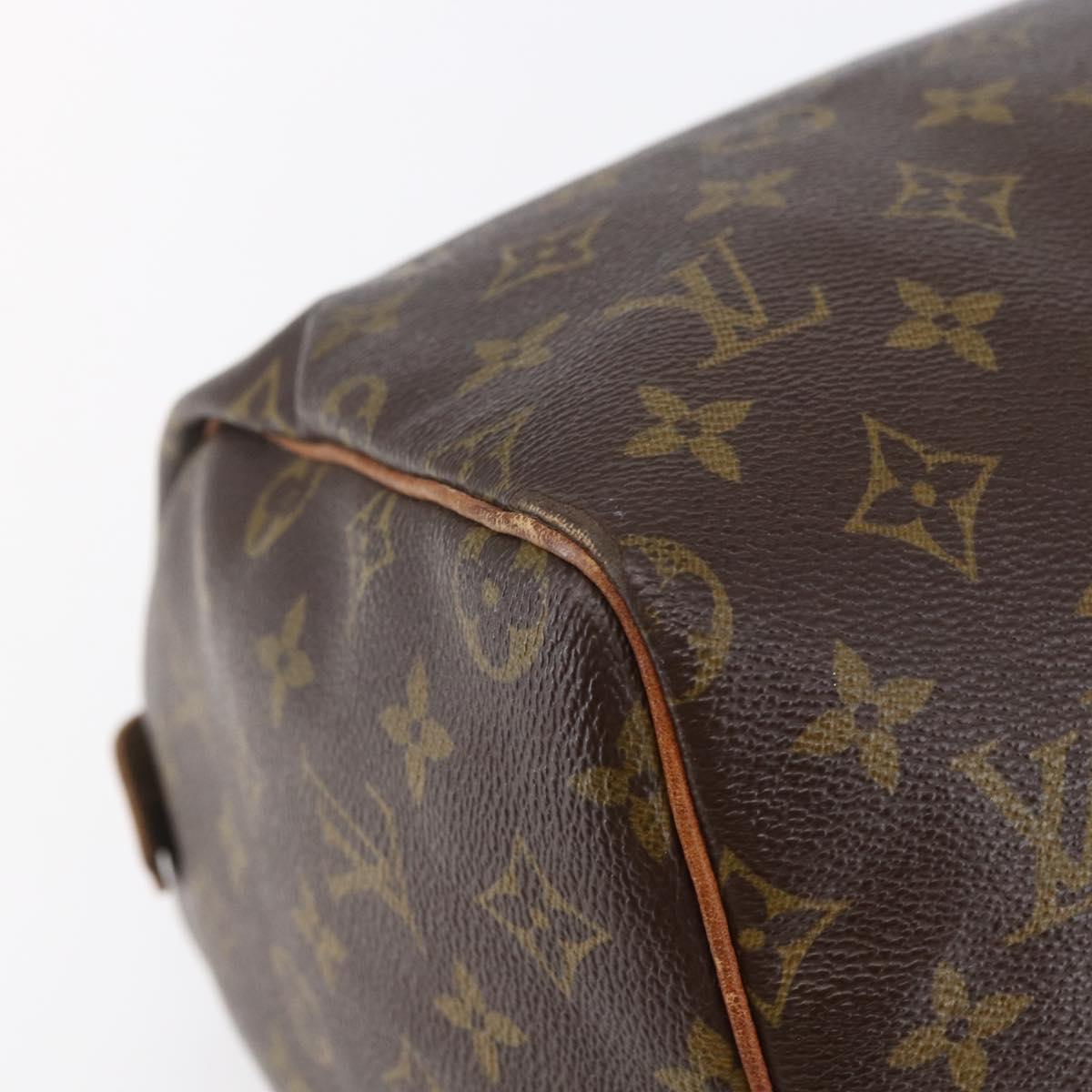 LOUIS VUITTON Monogram Speedy 30 Hand Bag M41526 LV Auth 145914