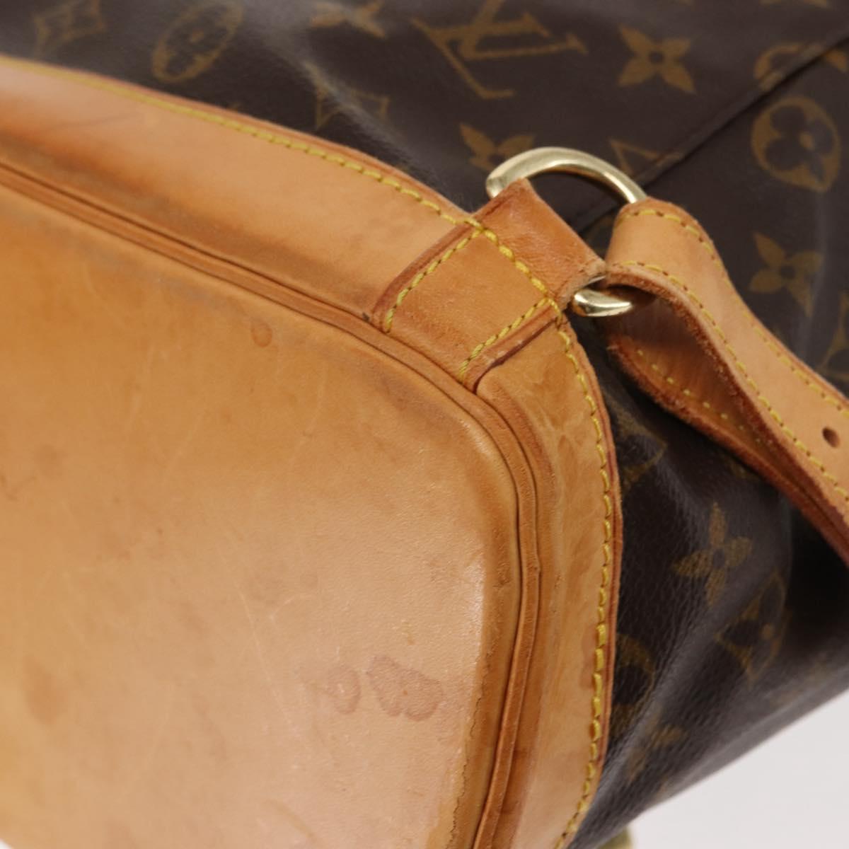 LOUIS VUITTON Monogram Montsouris GM Backpack M51135 LV Auth 145916A