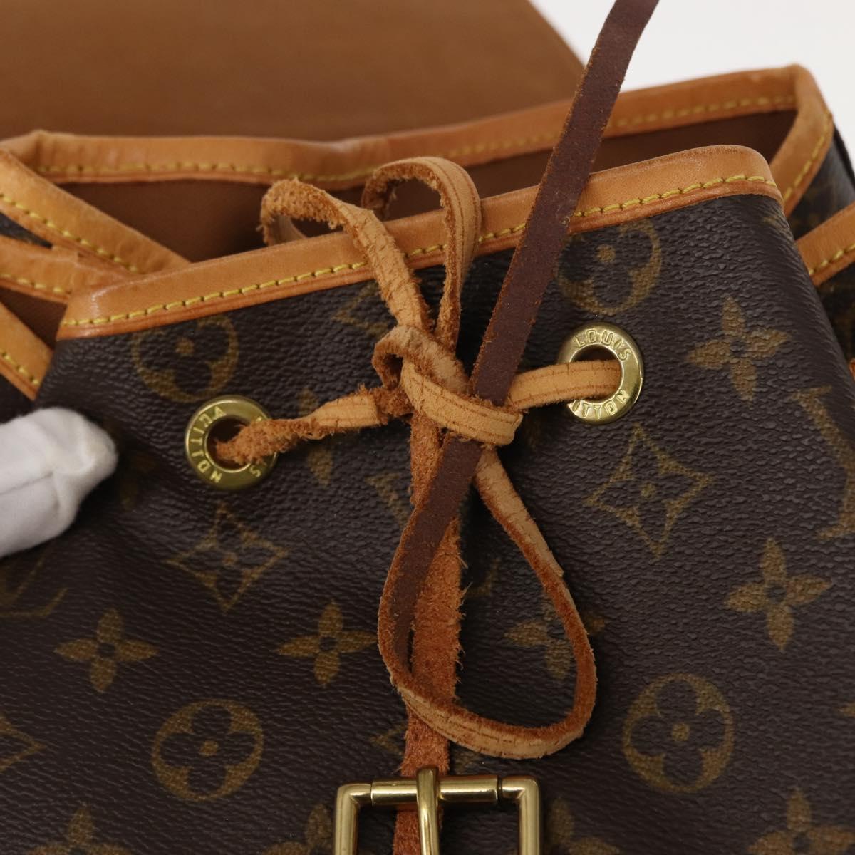 LOUIS VUITTON Monogram Montsouris GM Backpack M51135 LV Auth 145916
