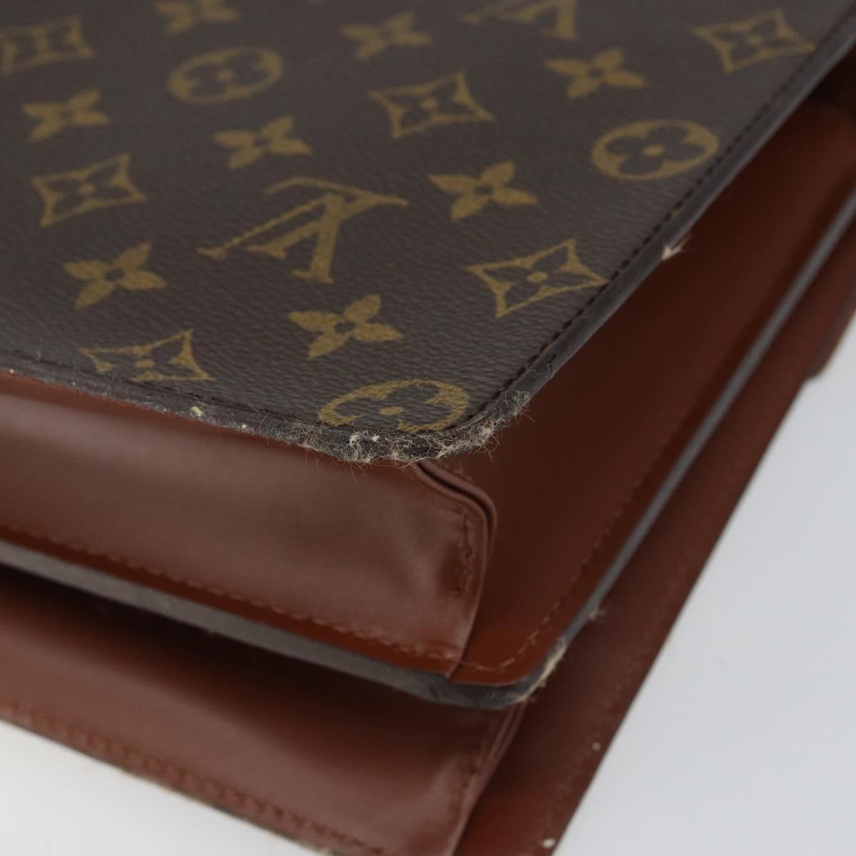 LOUIS VUITTON Monogram Concorde Hand Bag M51190 LV Auth 145931
